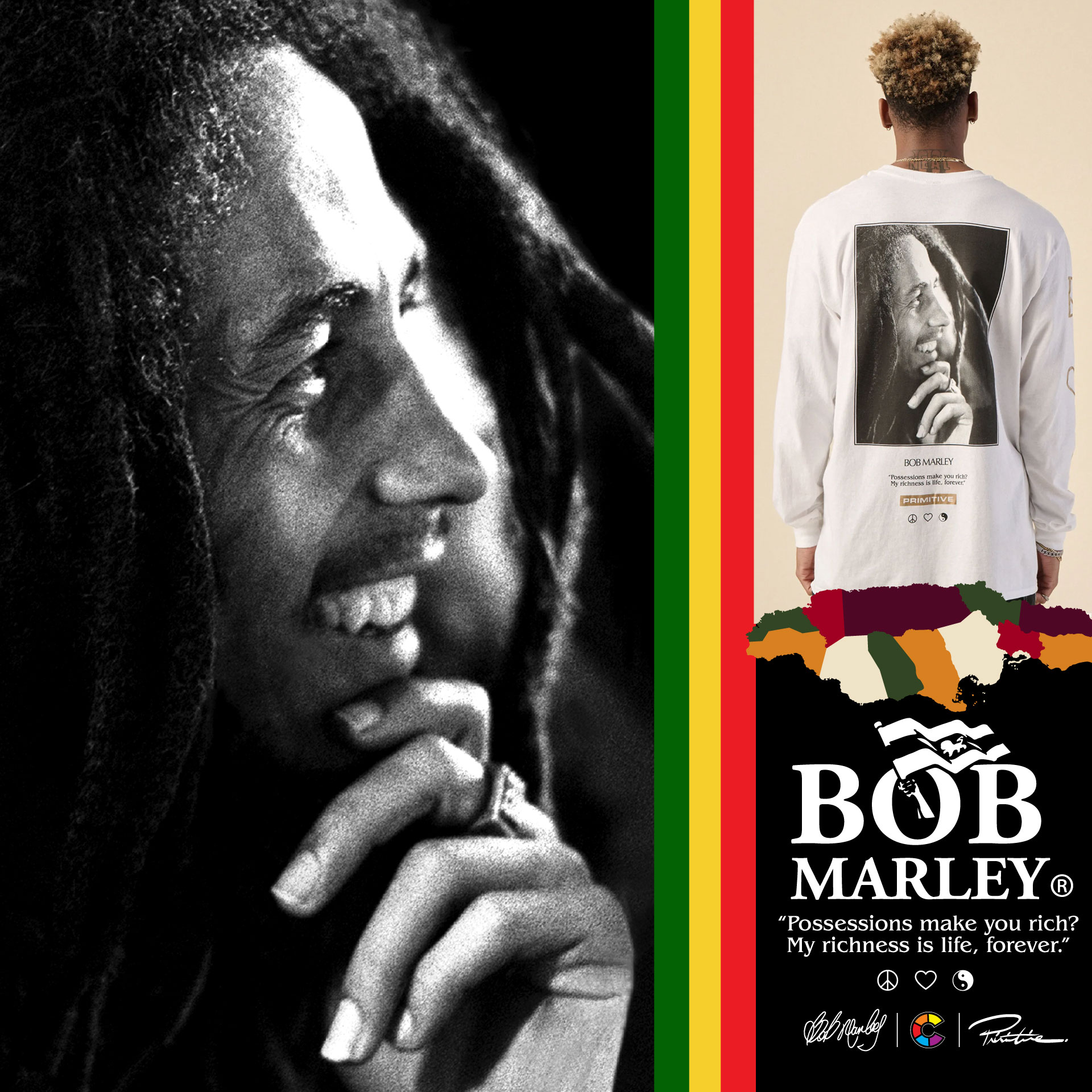 PRIMITIVE X BOB MARLEY