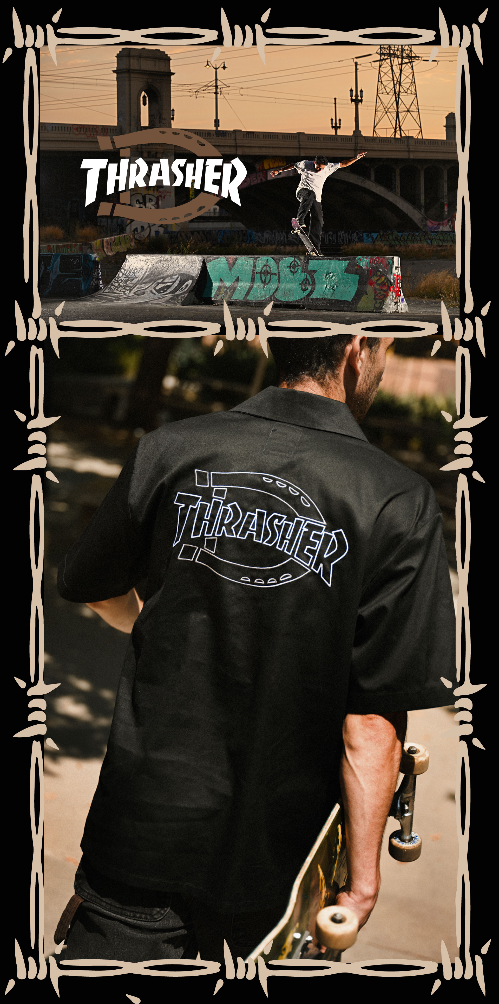 DICKIES X THRASHER !