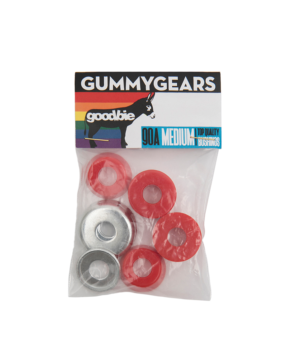 GOODBIE GUMMYGEARS BUSHINGS MEDIUM RED 90A