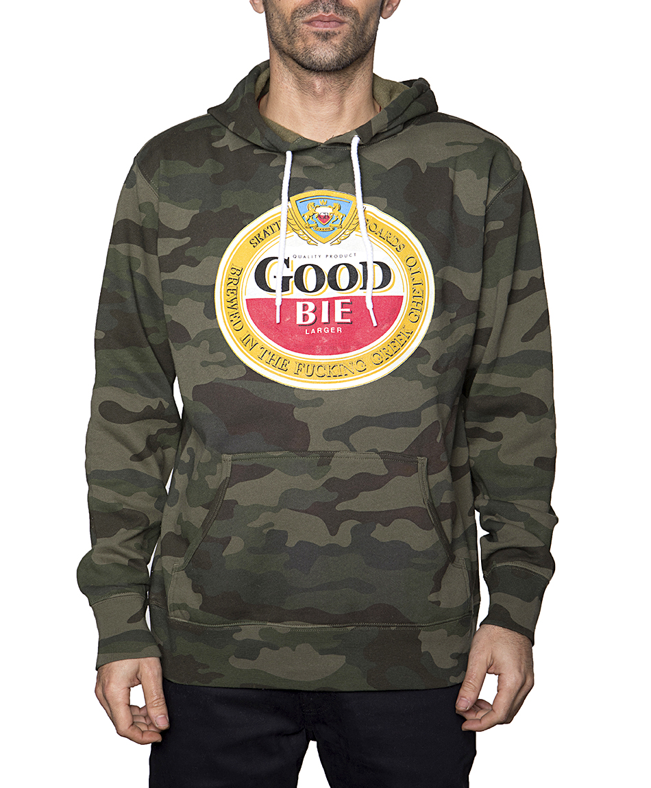 GOODBIE GHETTO BREW LIGHT HOOD FOREST CAMO