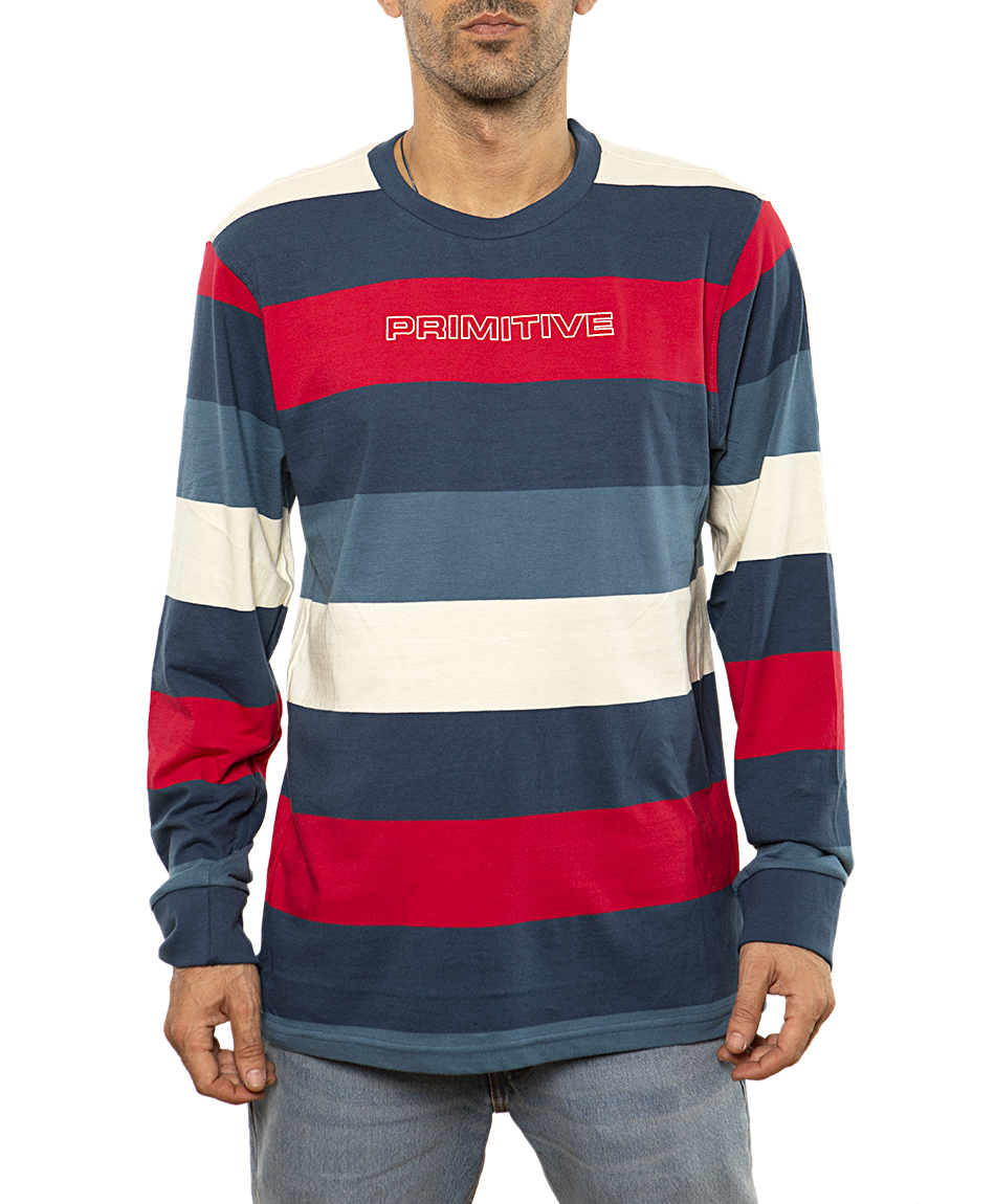 PRIMITIVE PORTER LONG SLEEVE KNIT NAVY