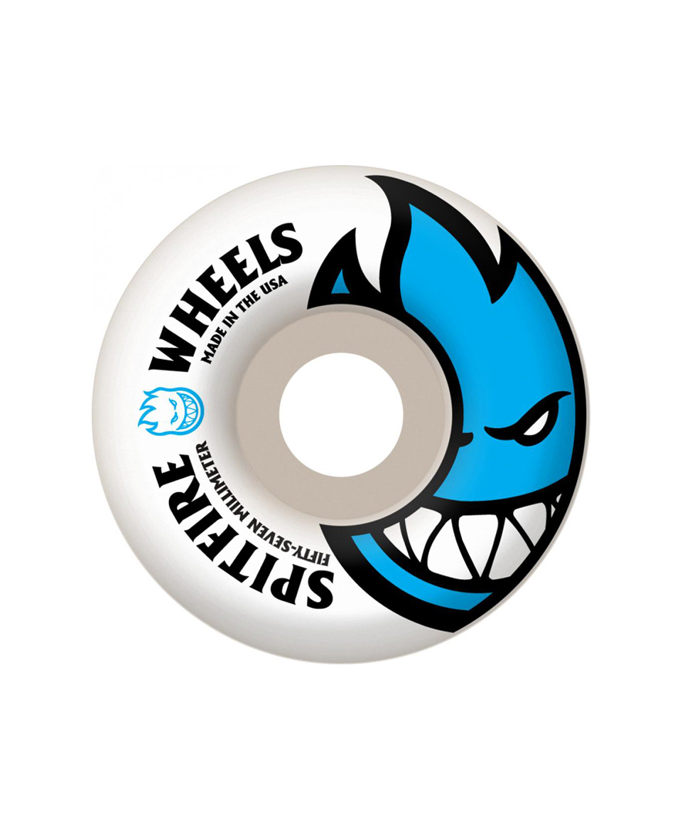 SPITFIRE BIGHEAD WHEELS 57mm WHITE/BLUE