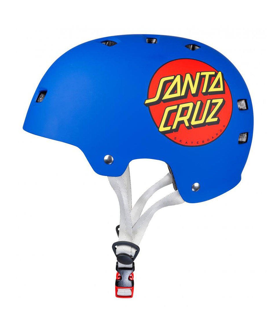 BULLET X SANTA CRUZ CLASSIC DOT HELMET MATT BLUE