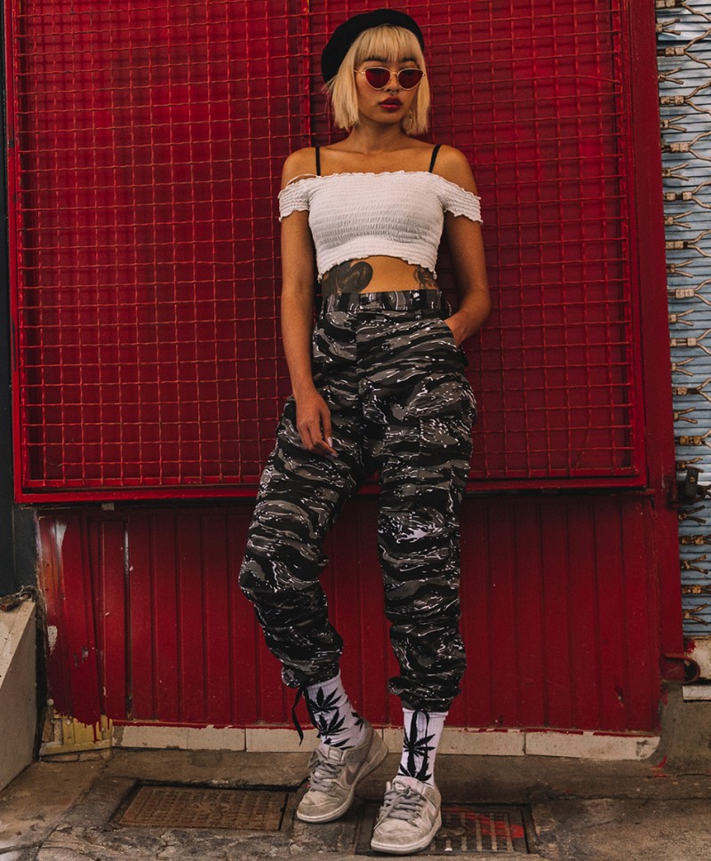 COLOR I-5 CARGO PANTS URBAN TIGER CAMO