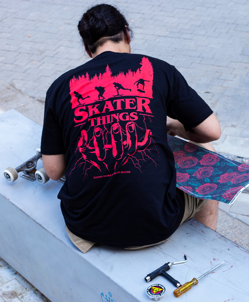 COLOR ELEVEN YEARS ANNIVERSARY TEE BLACK