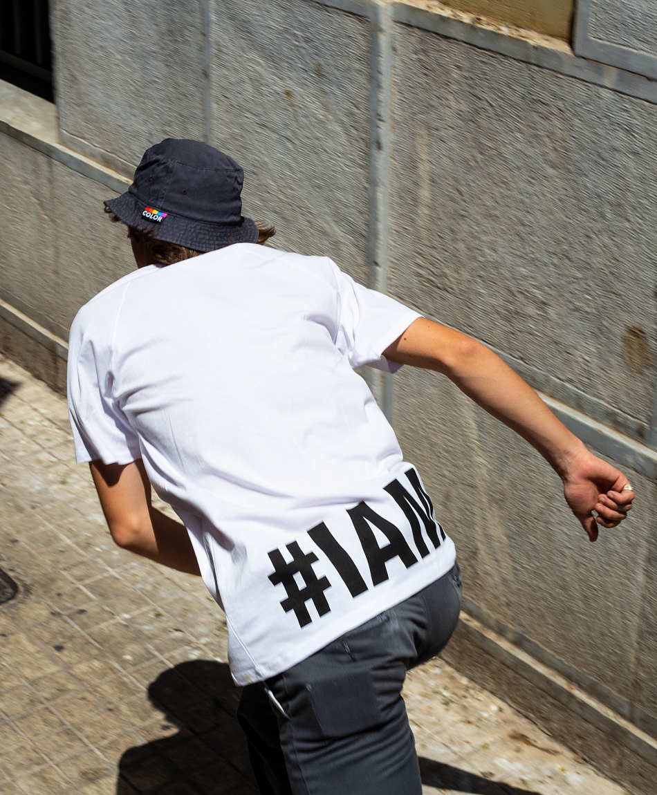 OG COLOR CHEST RAGLAN TEE WHITE