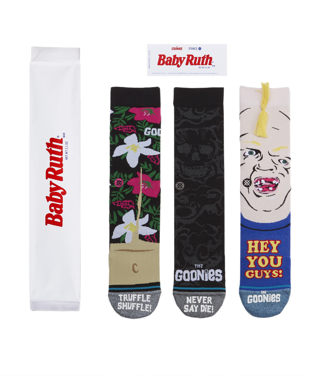 STANCE X GOONIES SELECT CREW SOCKS MULTI