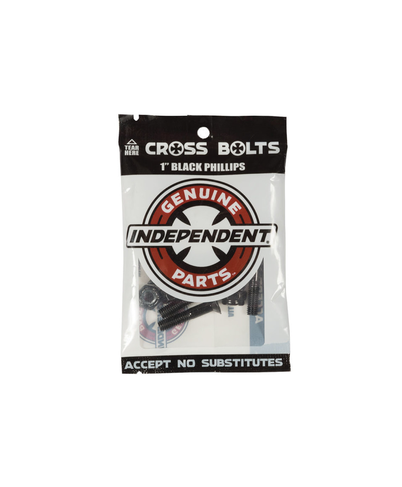 INDEPENDENT 1 PHILLIPS BOLTS BLACK