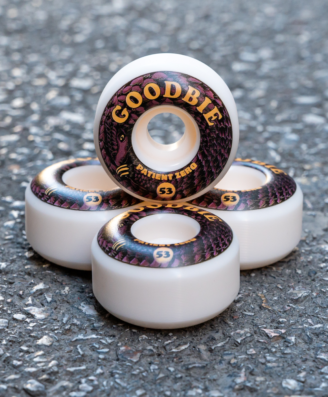 GOODBIE PAGOLIN WHEELS 53mm WHITE