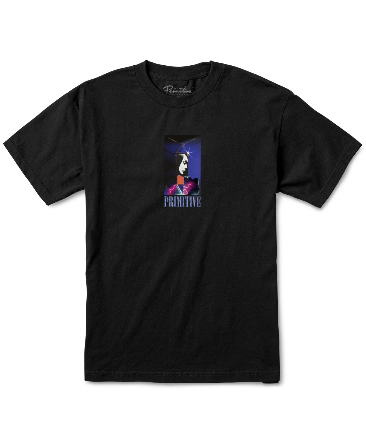 PRIMITIVE BLUE BELL TEE BLACK