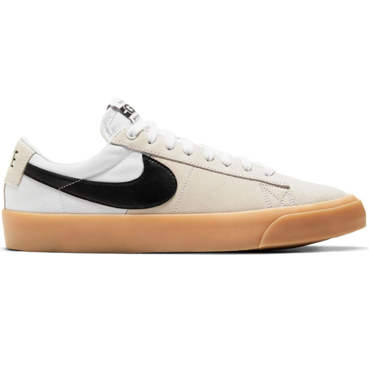 NIKE SB BLAZER LOW PRO GT WHITE/BLACK/GUM