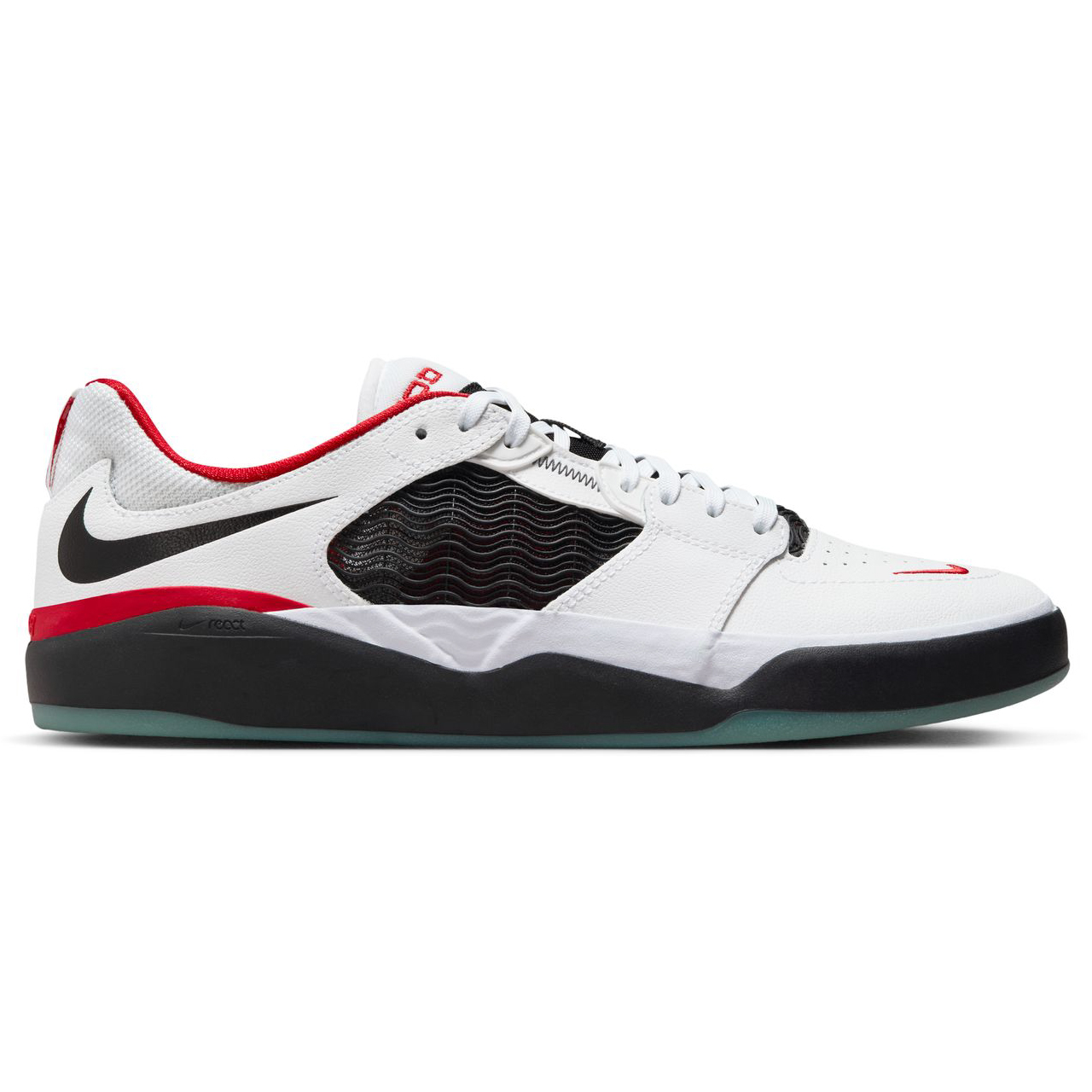 NIKE SB ISHOD WAIR PREMIUM WHITE/UNIVERSITY RED/BLACK/BLACK