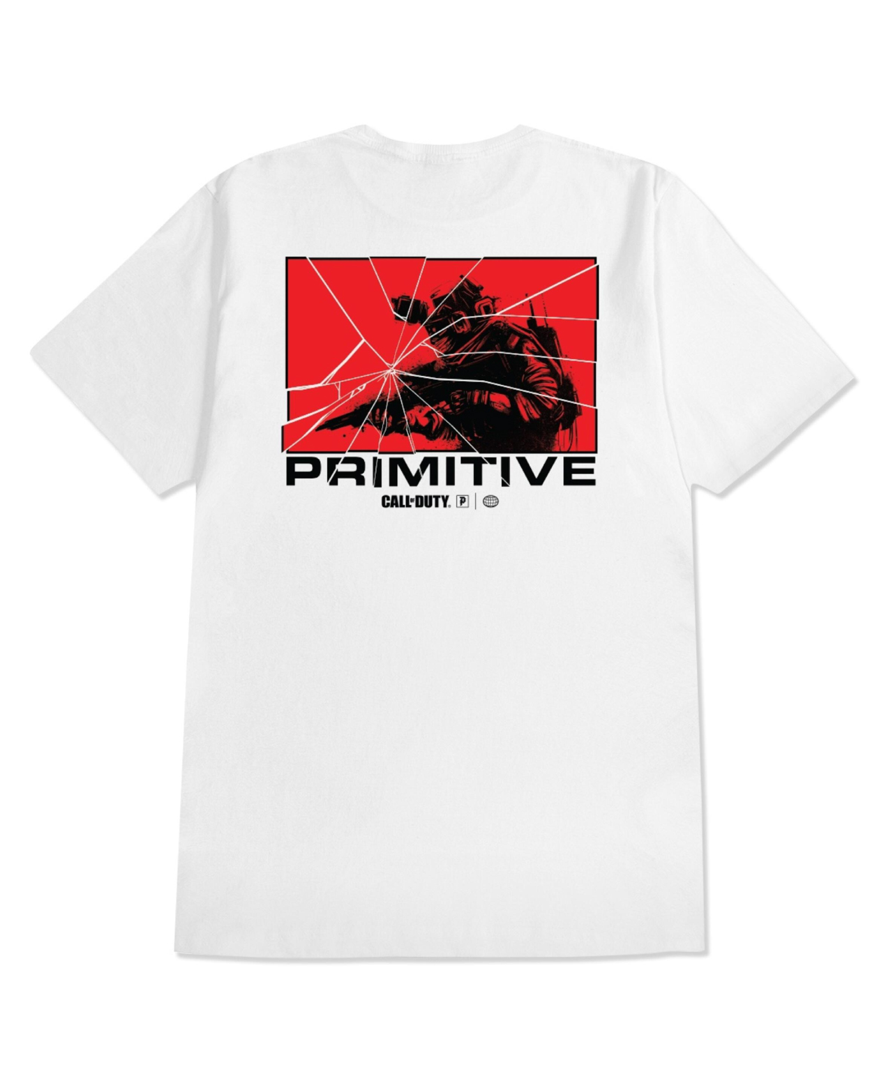 PRIMITIVE X CALL OF DUTY ALPHA TEE WHITE
