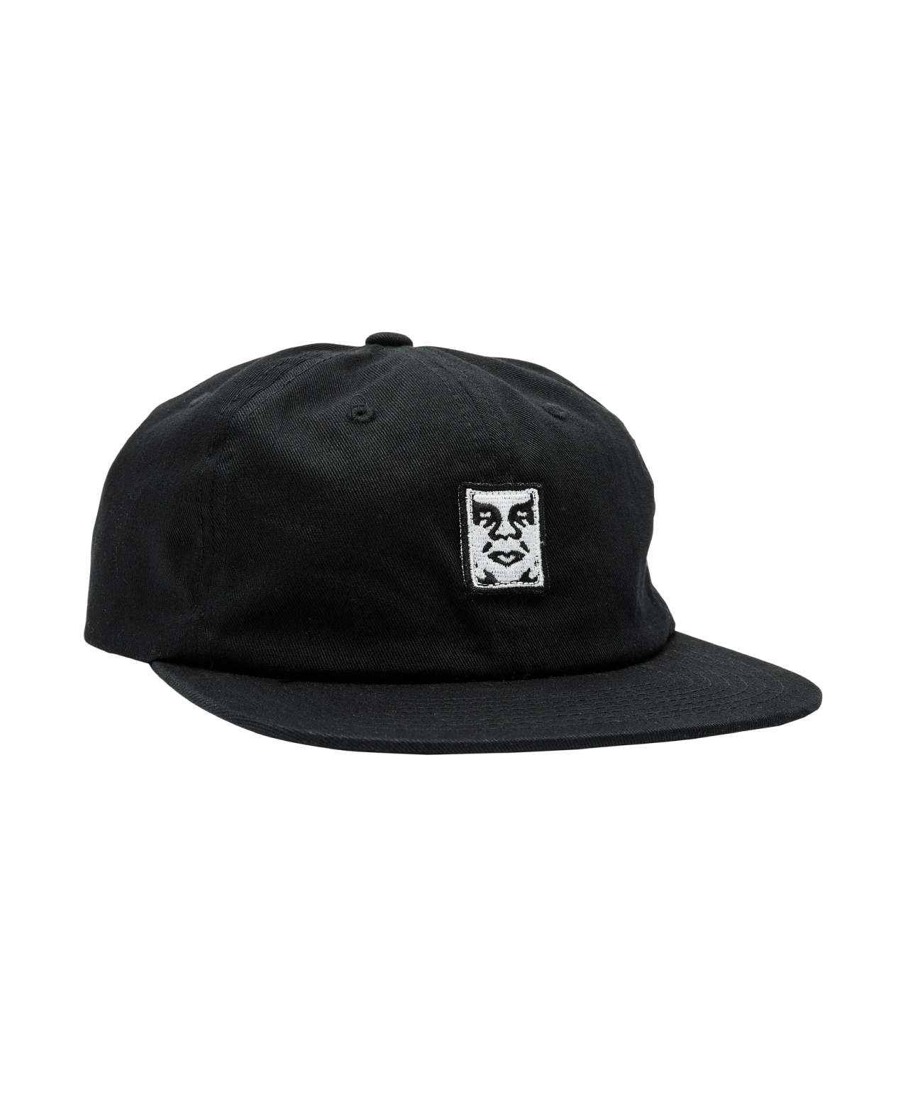 OBEY ICON PATCH PANEL STRAPBACK BLACK