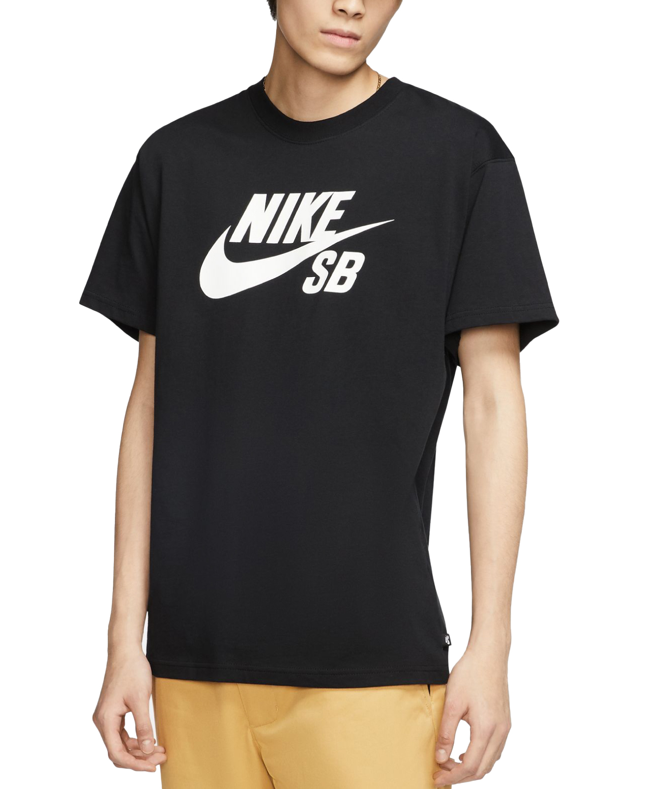 NIKE SB BIG LOGO TEE BLACK