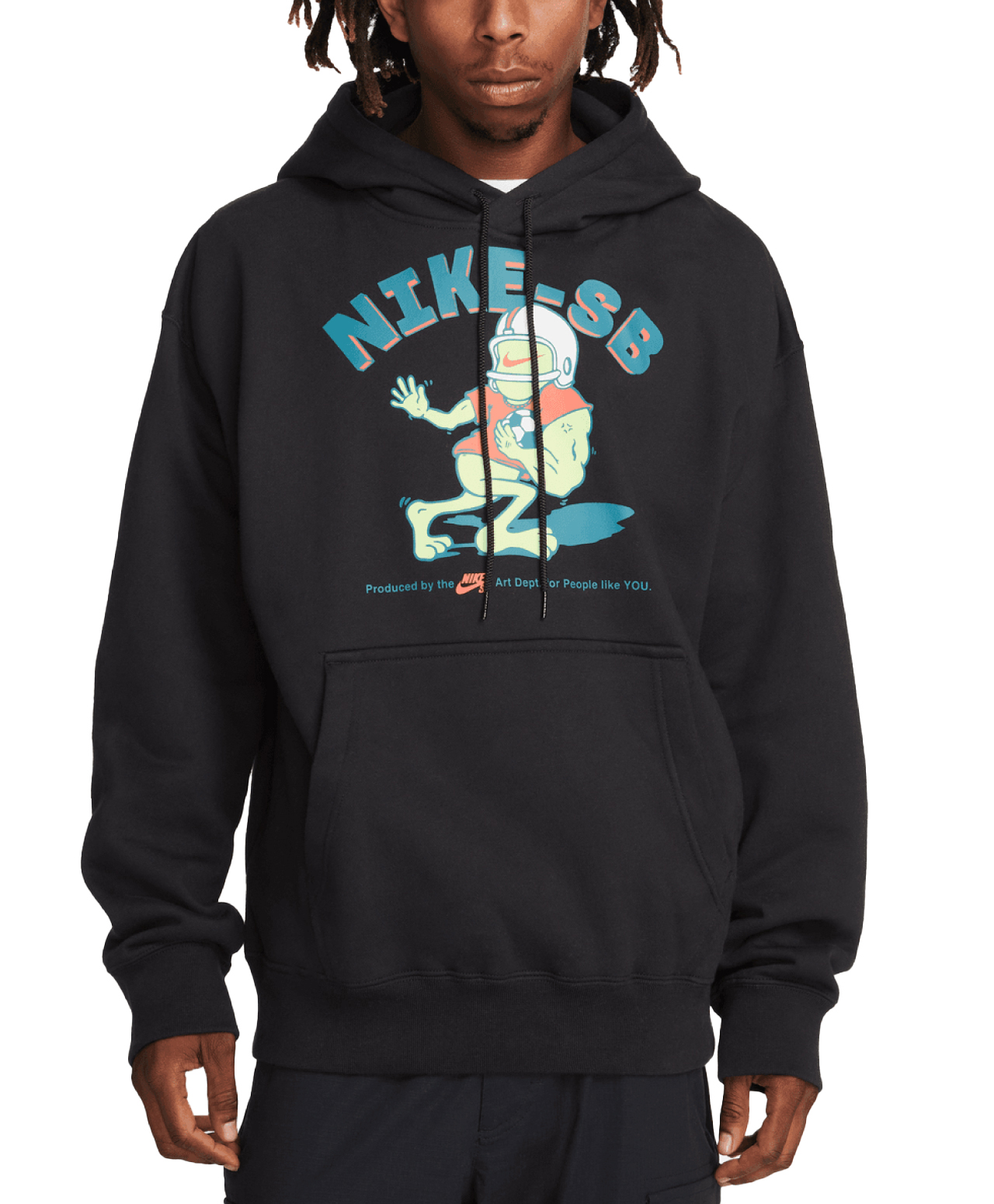 NIKE SB SPORTS GUY HOOD BLACK