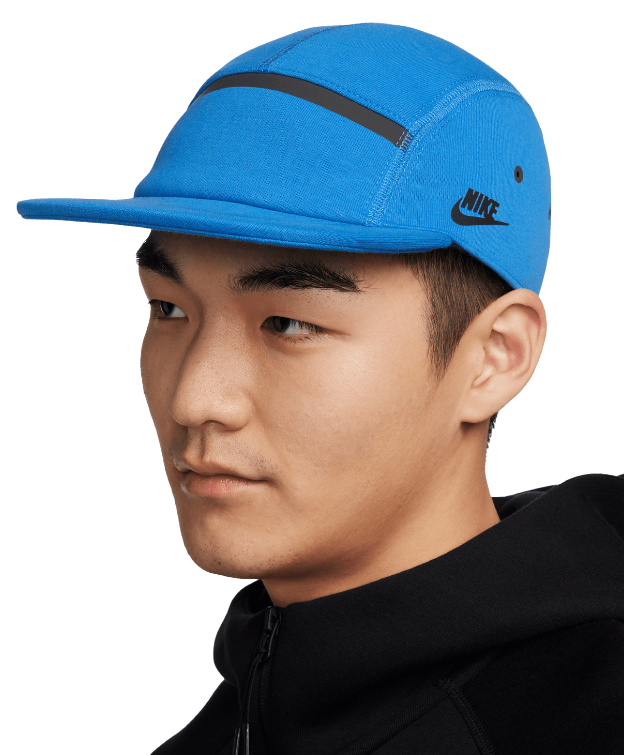 NIKE FLY UNSTRUCTURED TECH FLEECE CAP LIGHT PHOTO BLUE/BLACK
