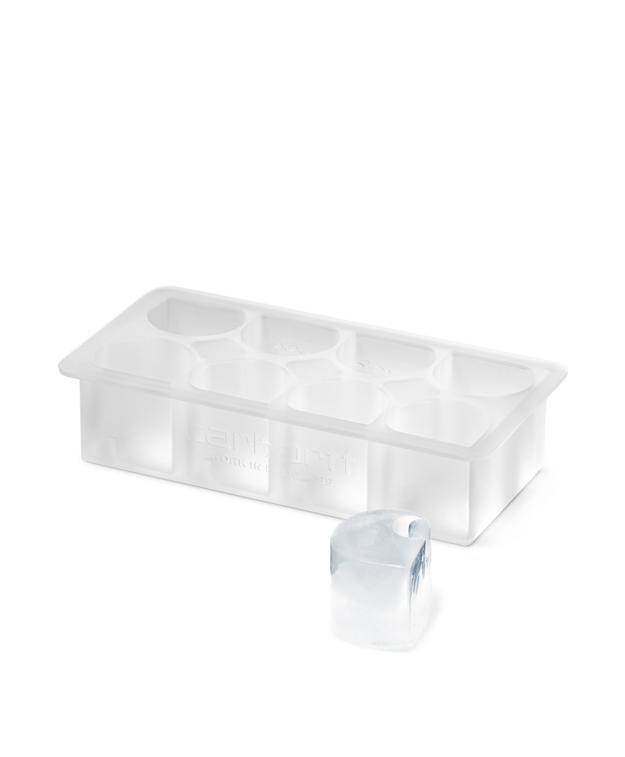 CARHARTT WIP C LOGO ICE CUBE TRAY CLEAR