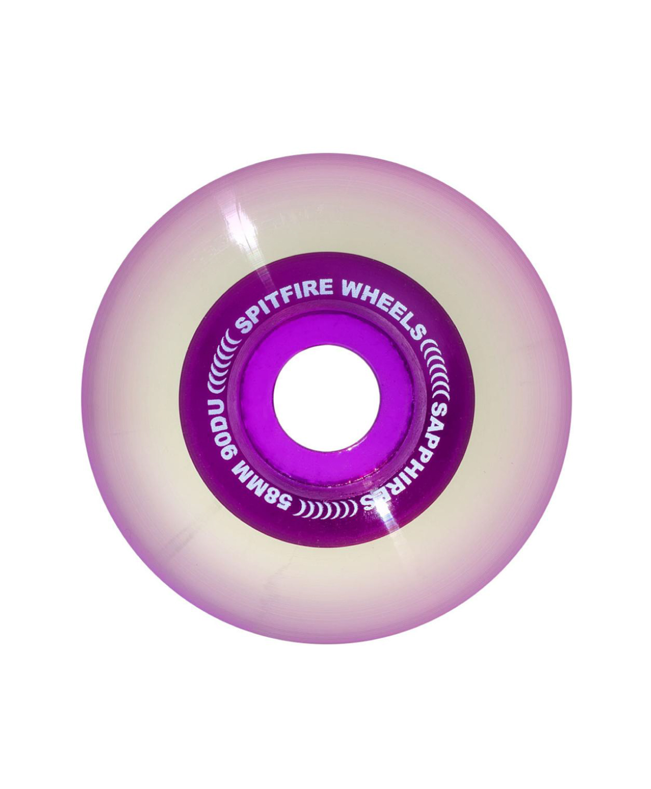 SPITFIRE SOFT WHEELS SAPPHIRE RADIAL 90D 58MM PURPLE