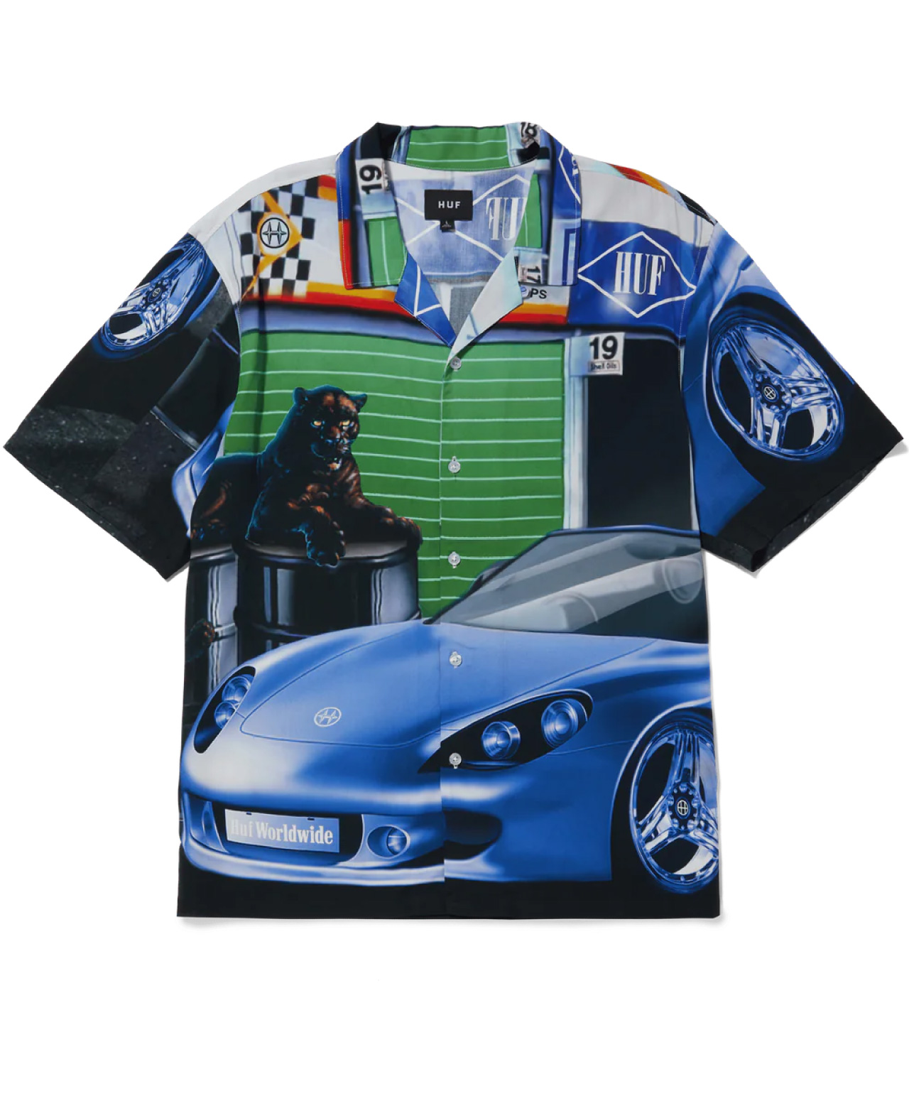 HUF TROPHY RESORT SHIRT MULTI