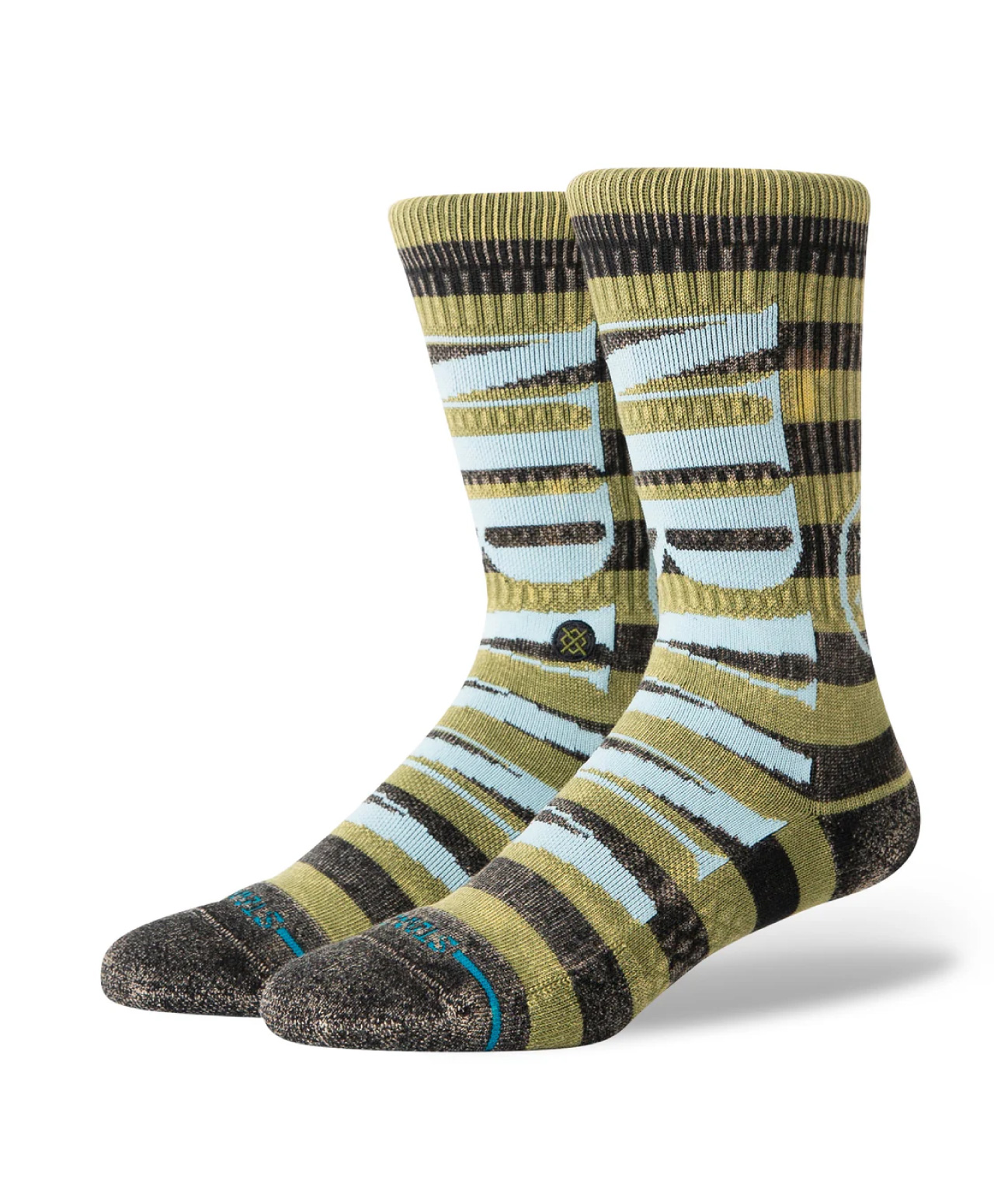 STANCE X NIRVANA CREW SOCKS GREEN