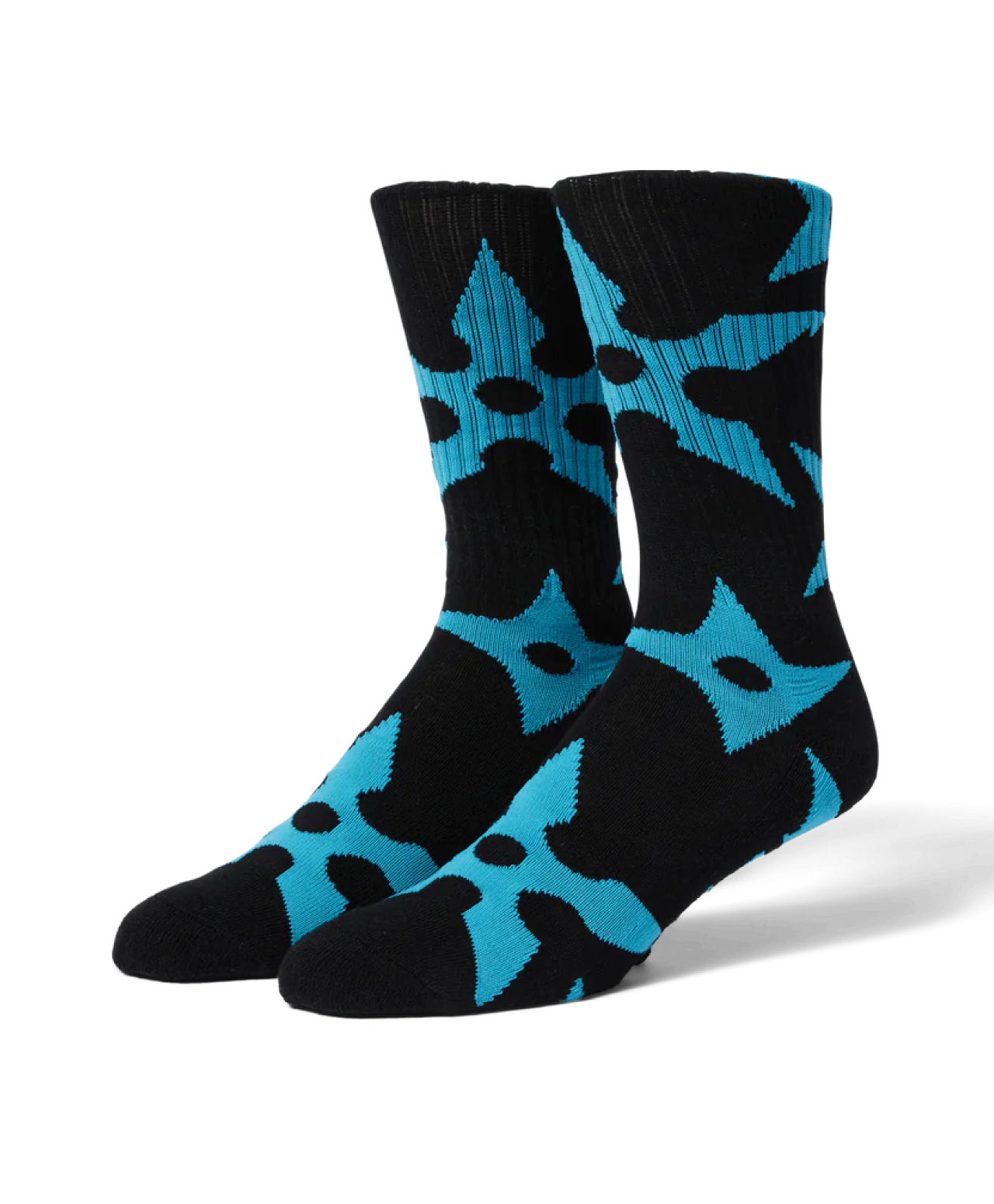 HUF SHURIKEN CREW SOCKS BLACK