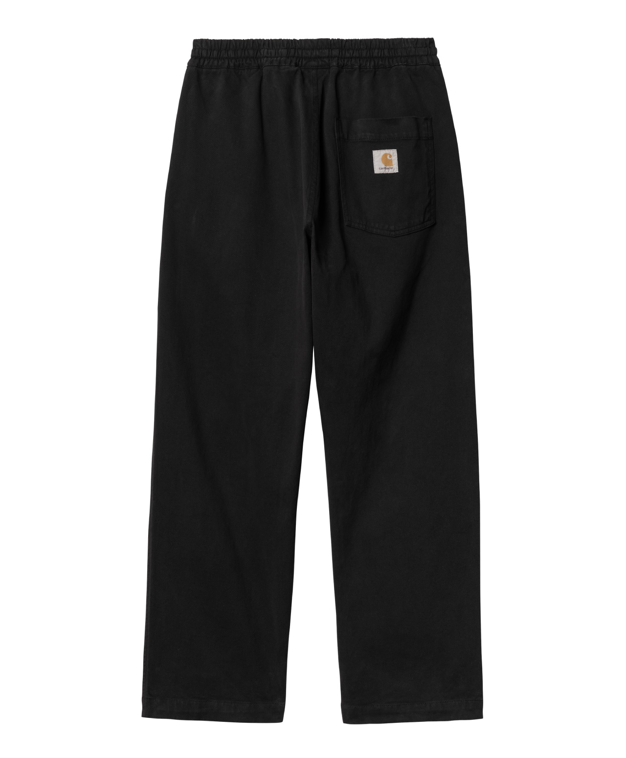 CARHARTT WIP FLOYDE PANT BLACK GARMENT DYED