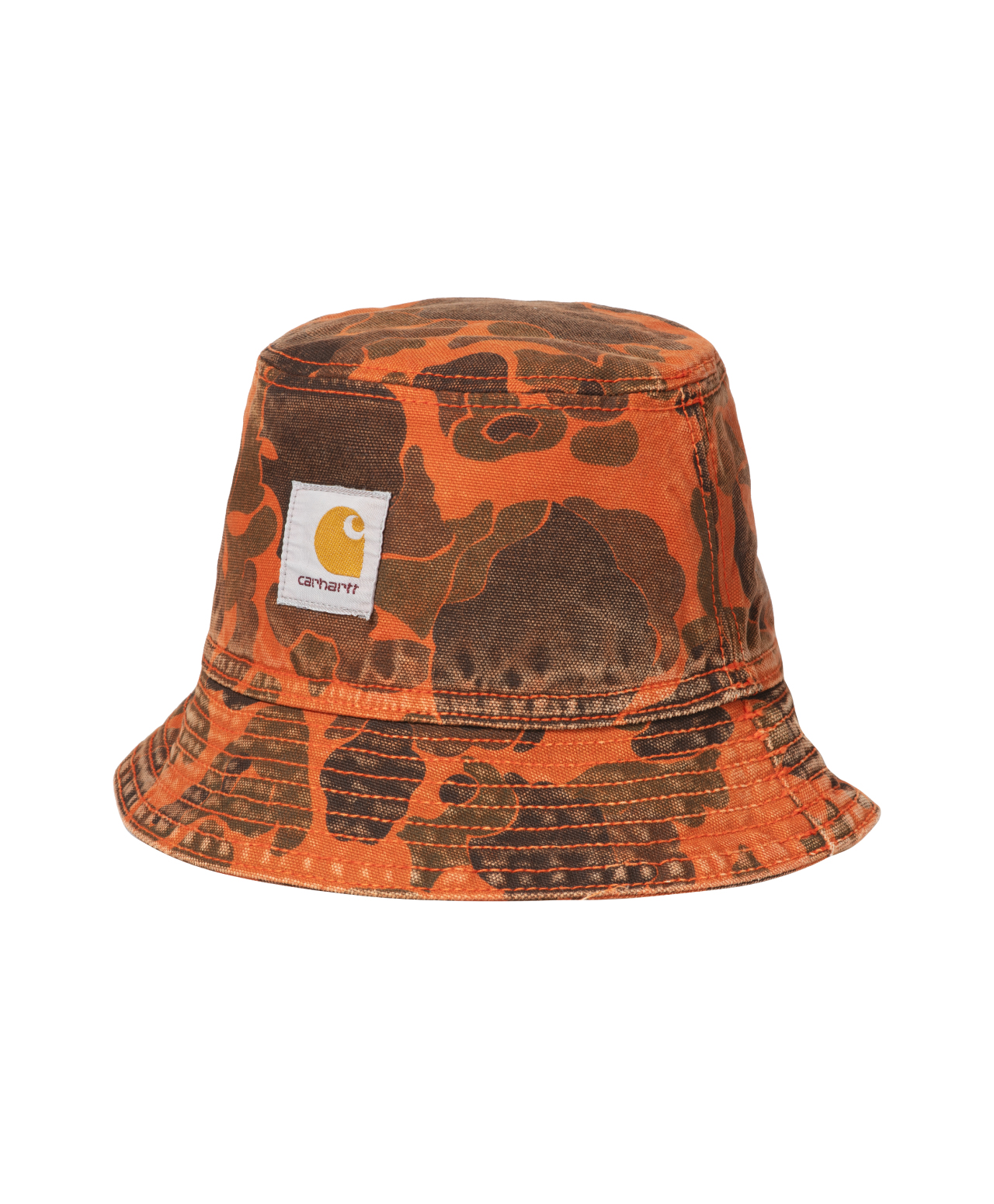 CARHARTT WIP DUCK BUCKET HAT CAMO DUCK GREEN/TURMERIC