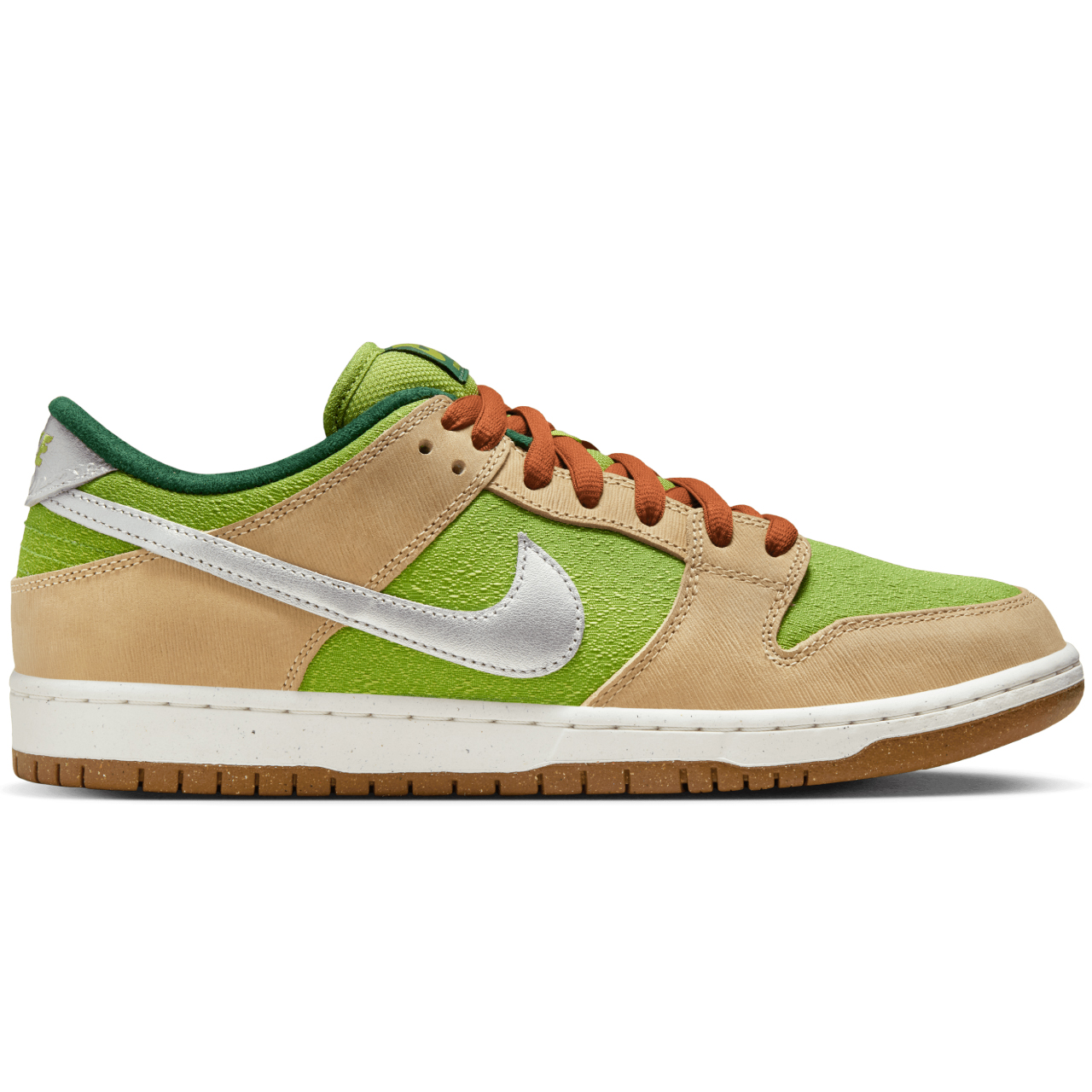 NIKE SB DUNK LOW PRO ESCARGOT SESAME/METALLIC SILVER-PEAR-FIR