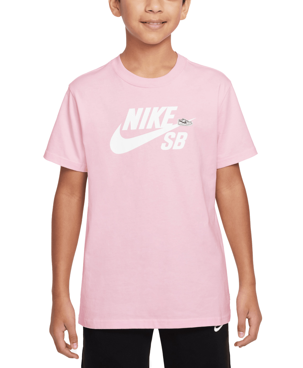 NIKE SB KIDS TEE PINK FOAM
