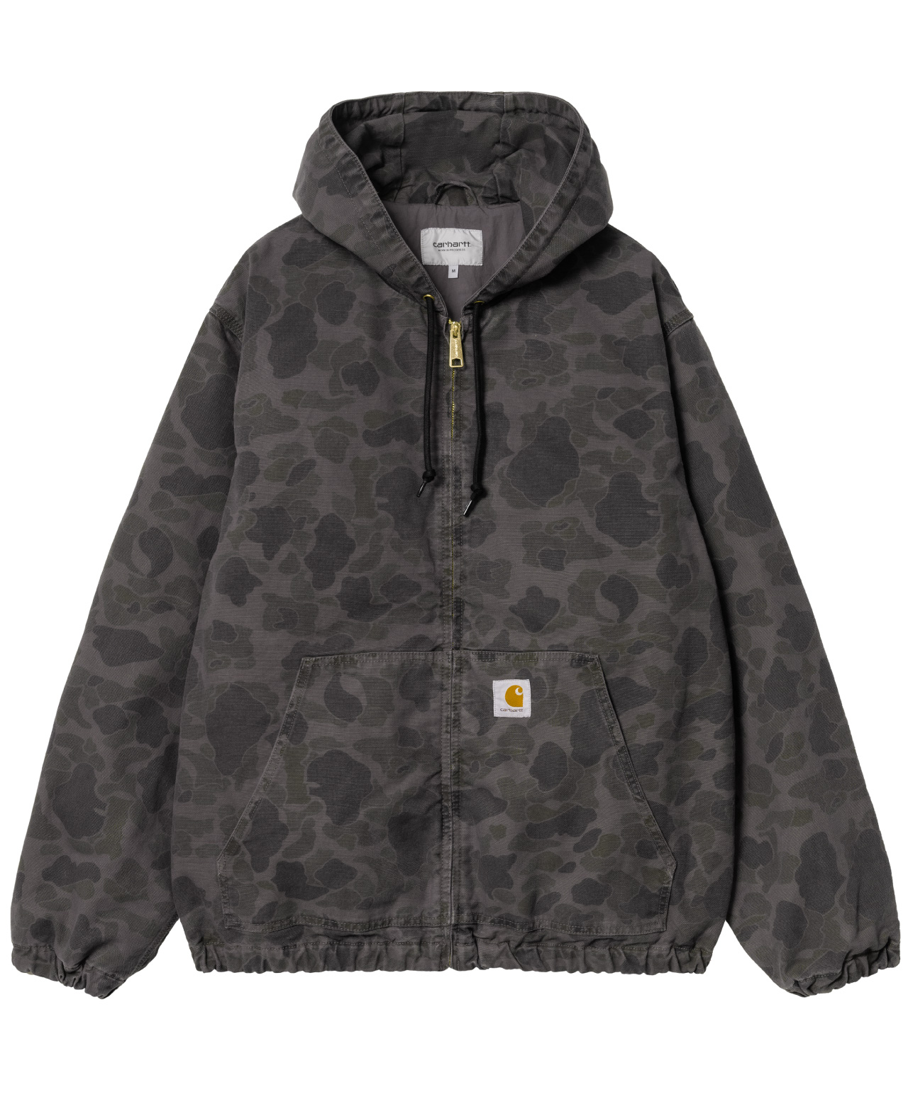 CARHARTT WIP DUCK ACTIVE JACKET CAMO DUCK GREEN/GRAPHITE