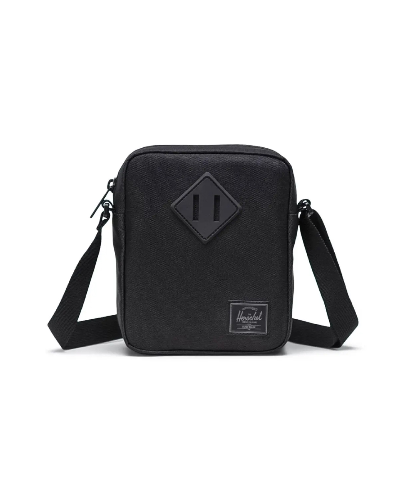 HERSCHEL HERITAGE CROSSBODY BAG BLACK TONAL