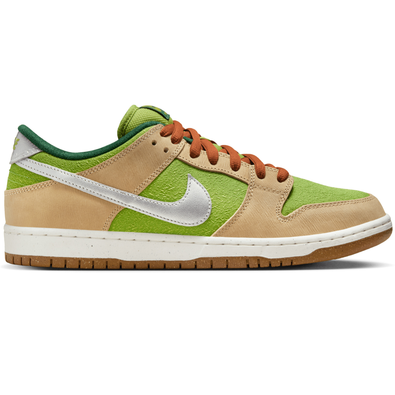 NIKE SB DUNK LOW PRO ESCARGOT SESAME/METALLIC SILVER-PEAR-FIR