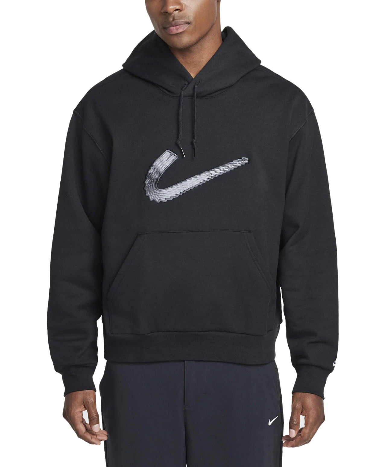 NIKE SB SWOOSH HOOD BLACK/WHITE