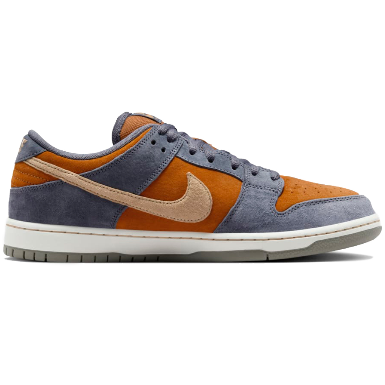 NIKE SB DUNK LOW PRO LIGHT CARBON/SESAME-MONARCH