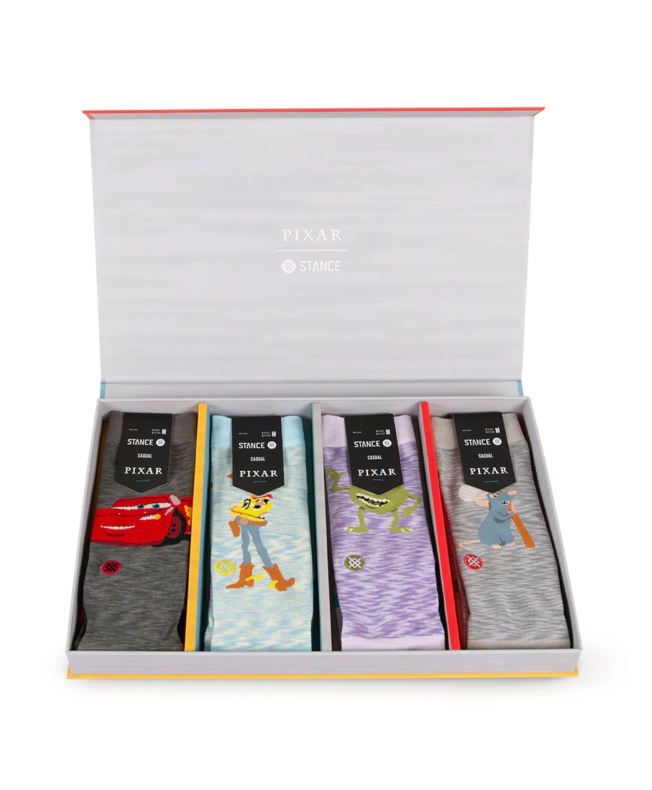 STANCE X PIXAR CREW SOCKS BOX SET MULTI