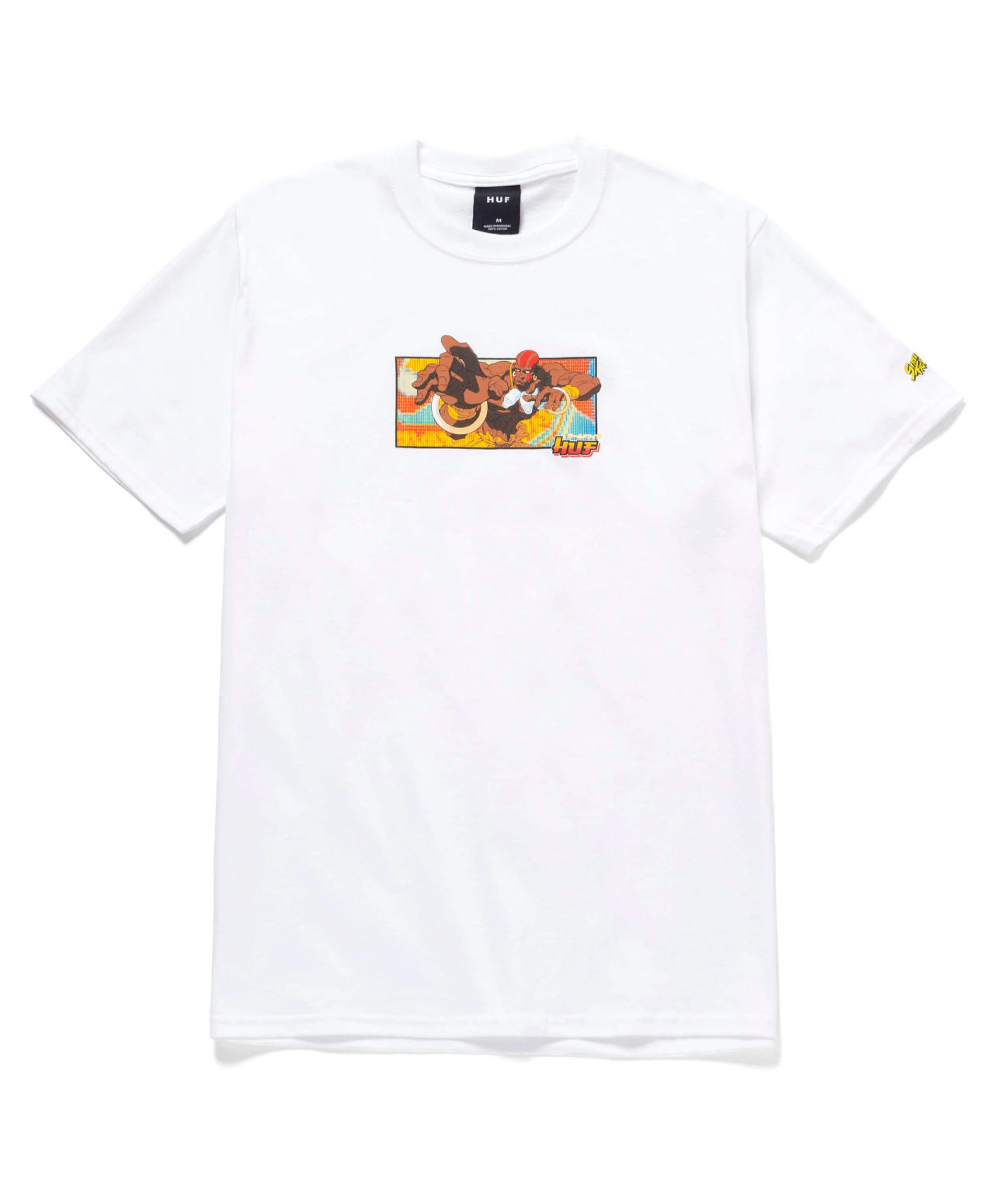 HUF X STREET FIGHTER DHALSIM TEE WHITE