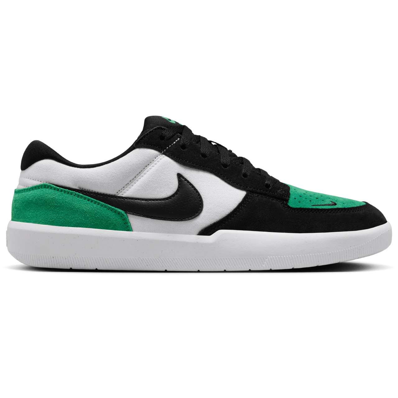 NIKE SB FORCE 58 WHITE/BLACK-STADIUM GREEN-WHITE