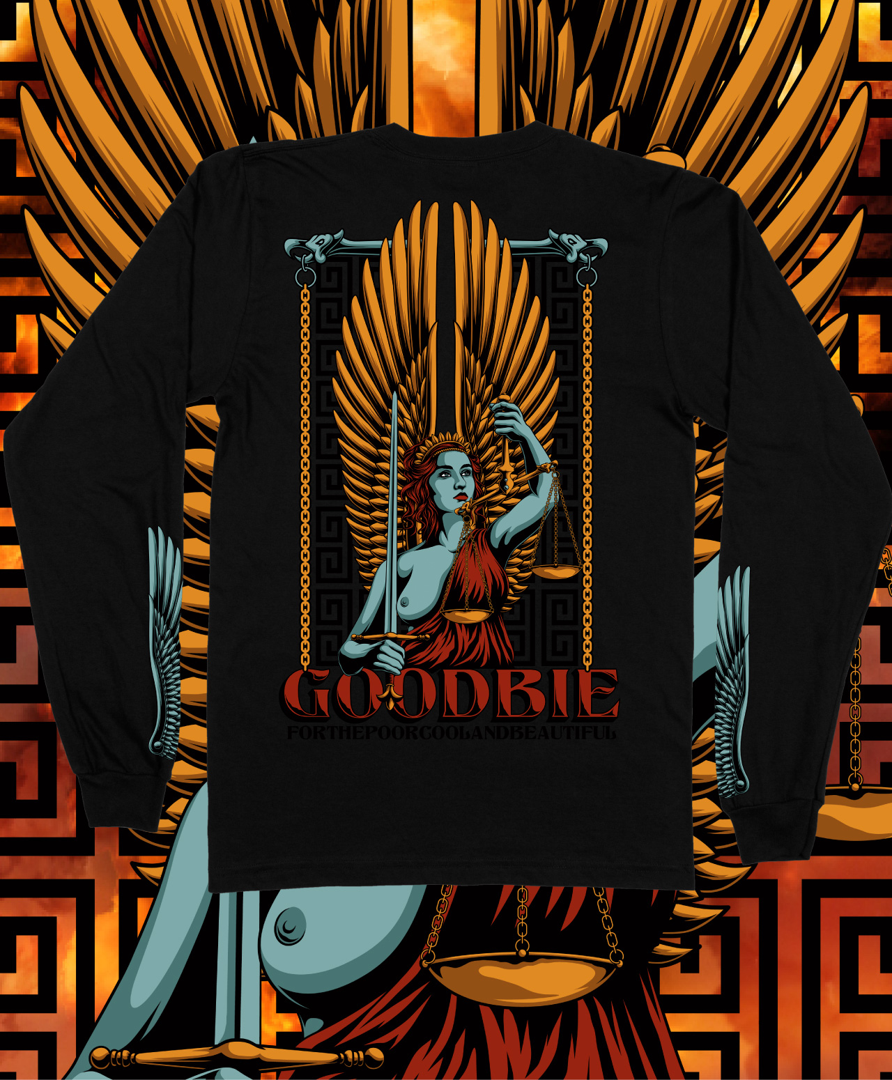 GOODBIE NEMESYS LONG SLEEVE BLACK