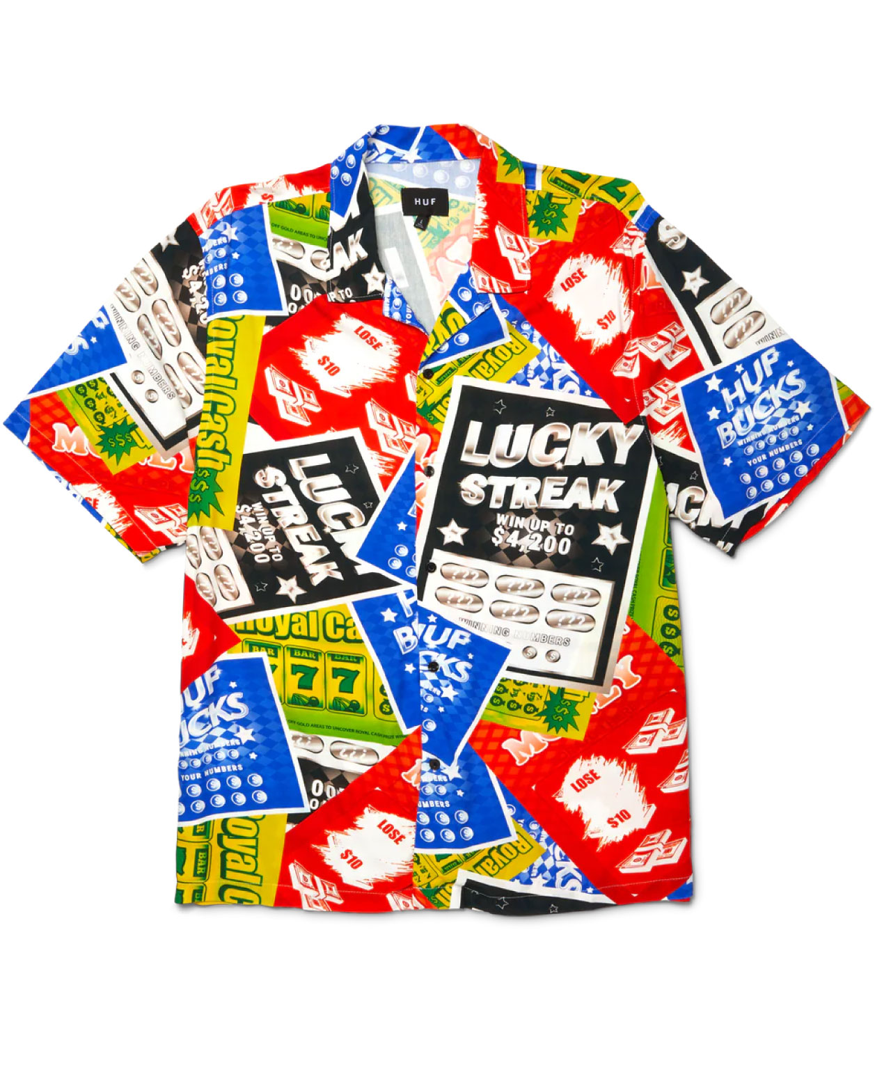 HUF LUCKY RESORT SHIRT MULTI