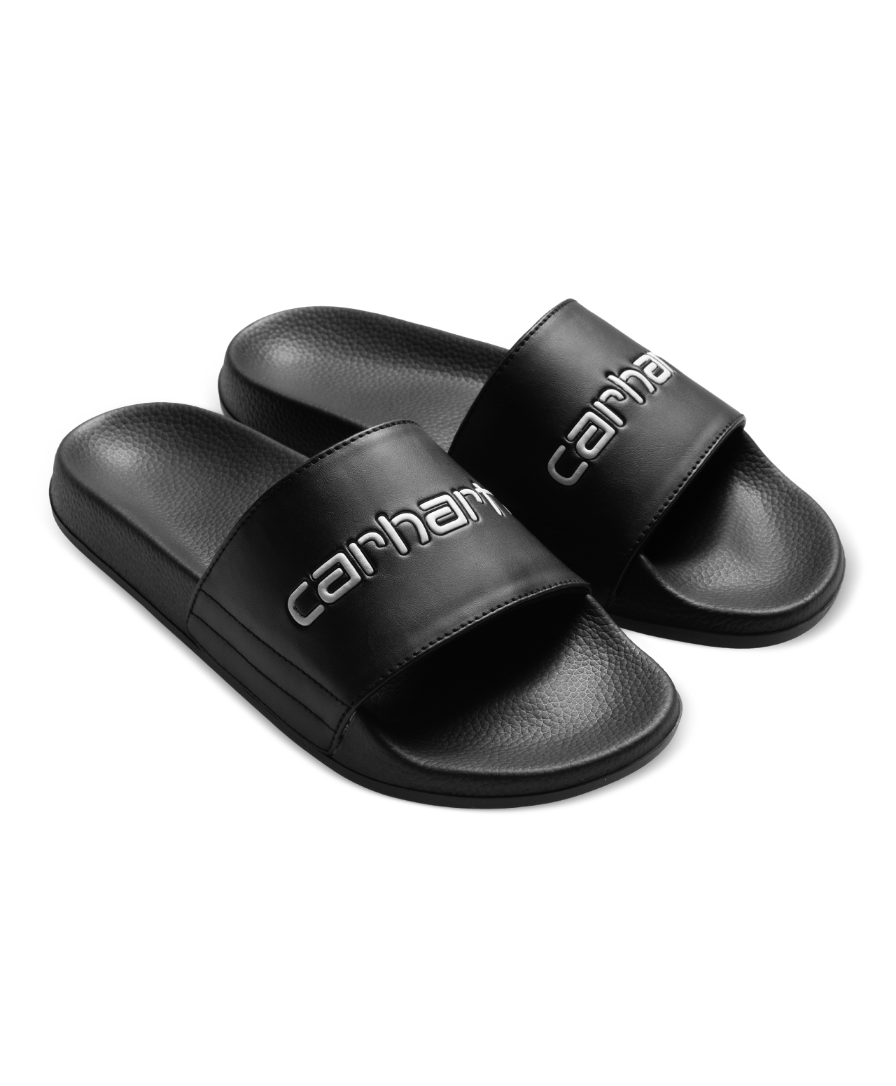 CARHARTT WIP SLIPPERS BLACK/WHITE