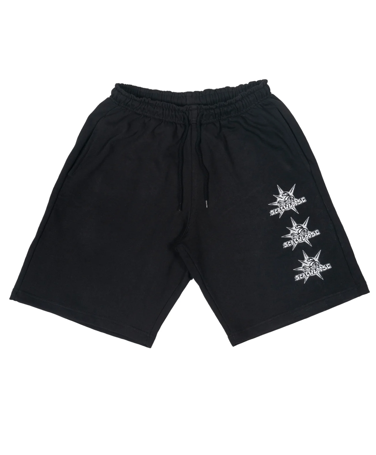 SCREW LOOSE MORNING STAR SHORTS BLACK