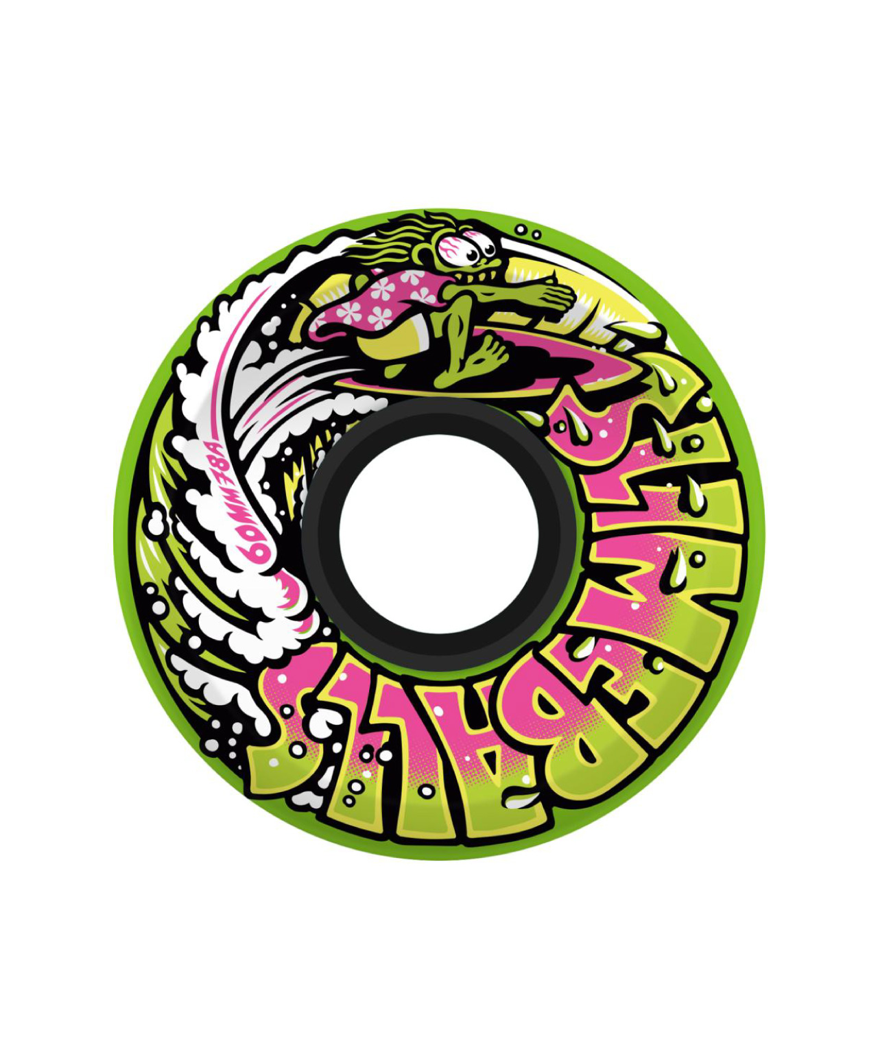 SLIME BALLS SLIME SURFER OG 78A 60MM WHEELS GREEN