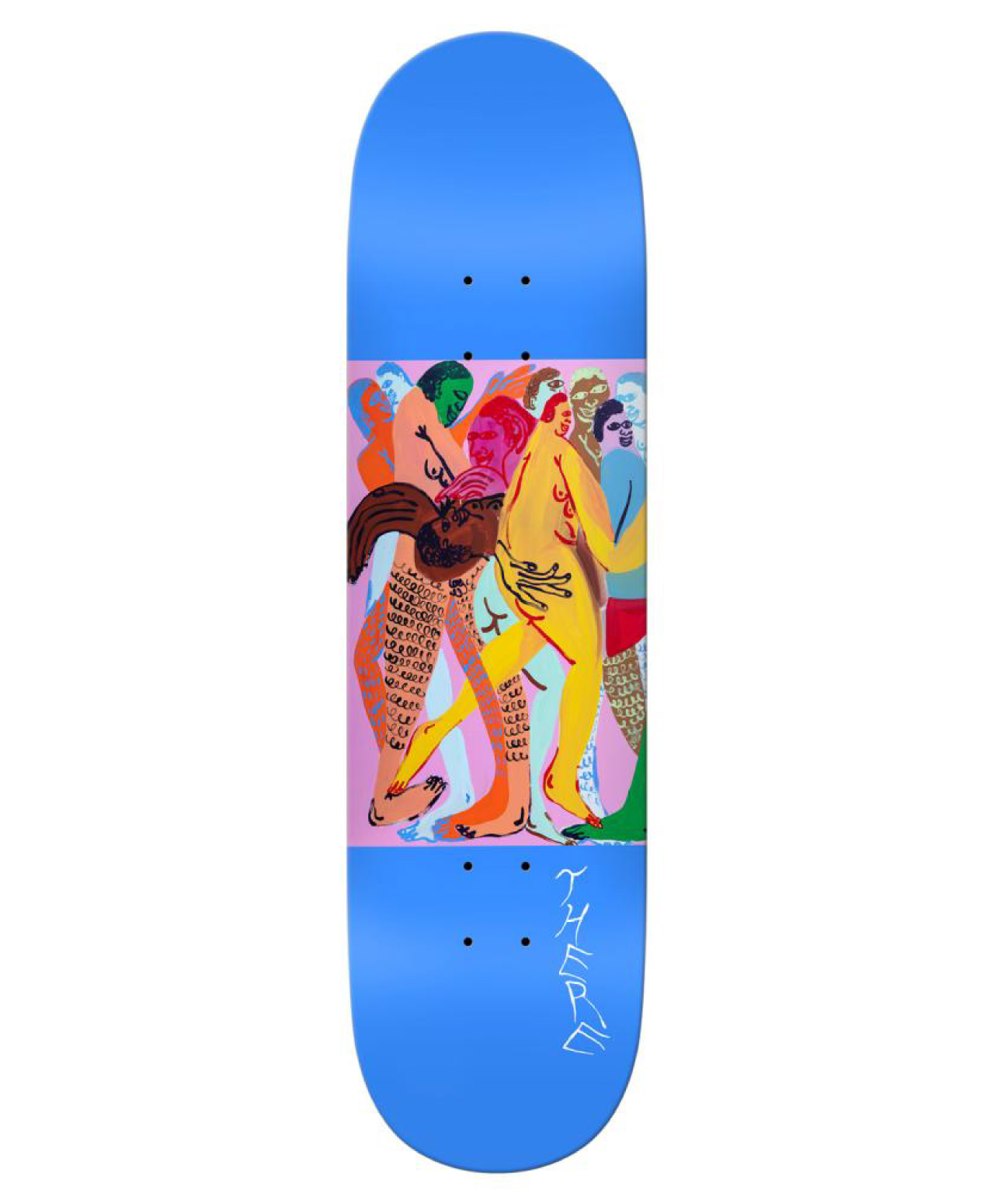 THERE PARTY TRUE FIT SKATE DECK 8.25 MULTI