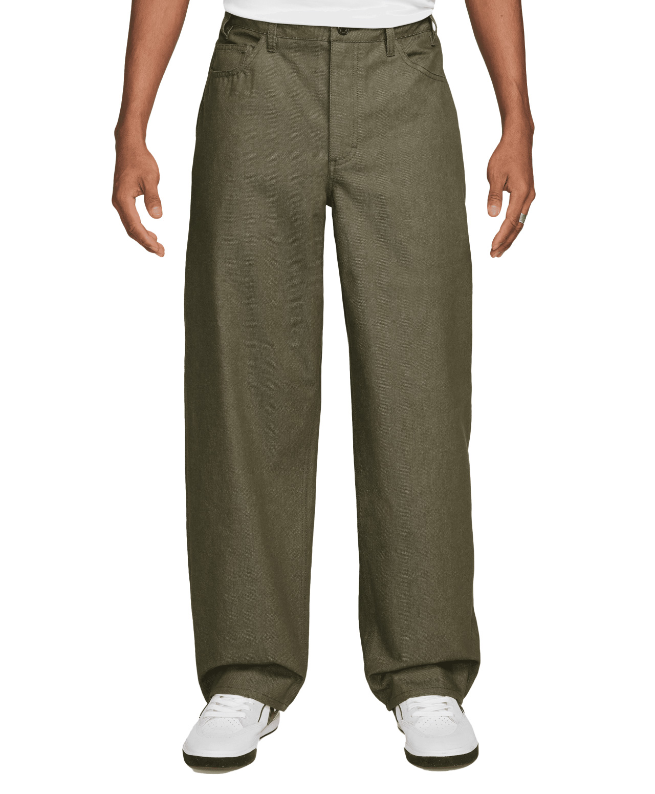 NIKE SB LOOSE DENIM PANTS MEDIUM OLIVE