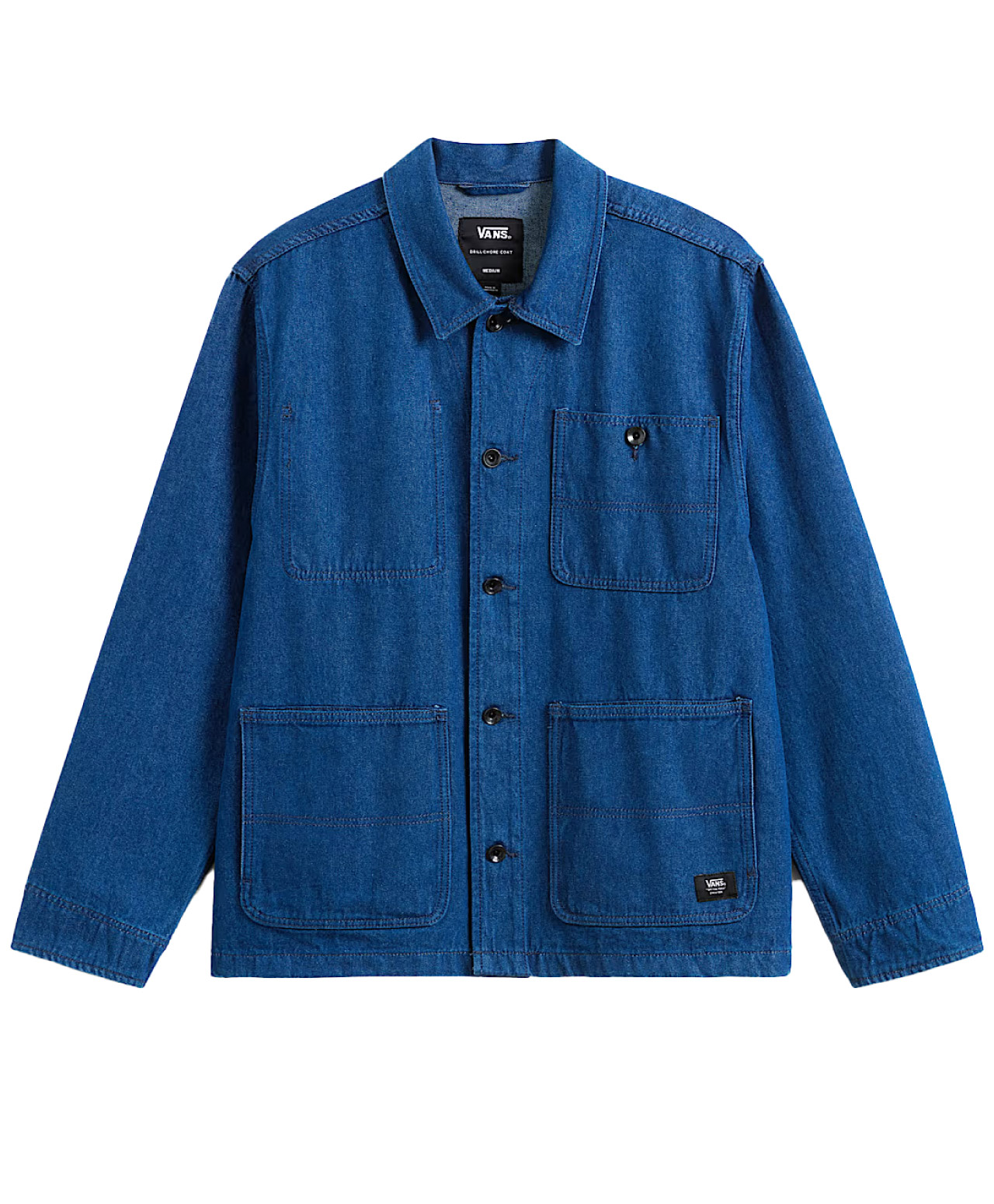 VANS DRILL CHORE DENIM JACKET INDIGO RINSE