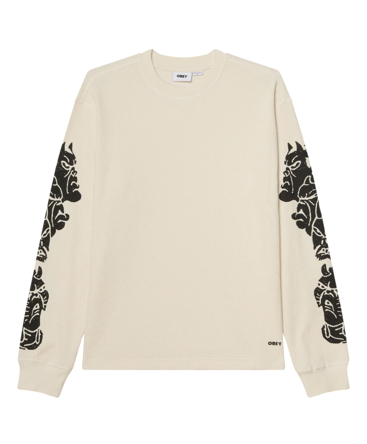 OBEY GOBLIN THERMAL LONG SLEEVE BLANC DE BLANC