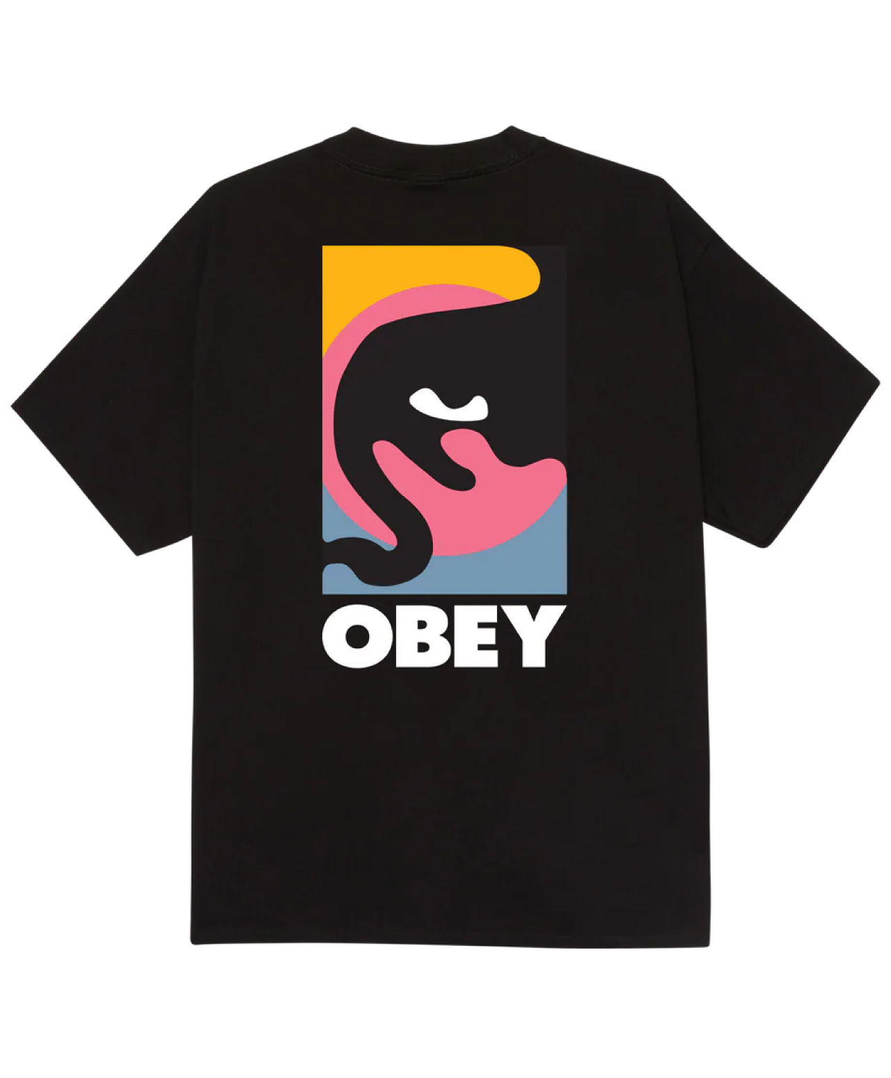 OBEY QUARTER ICON TEE BLACK