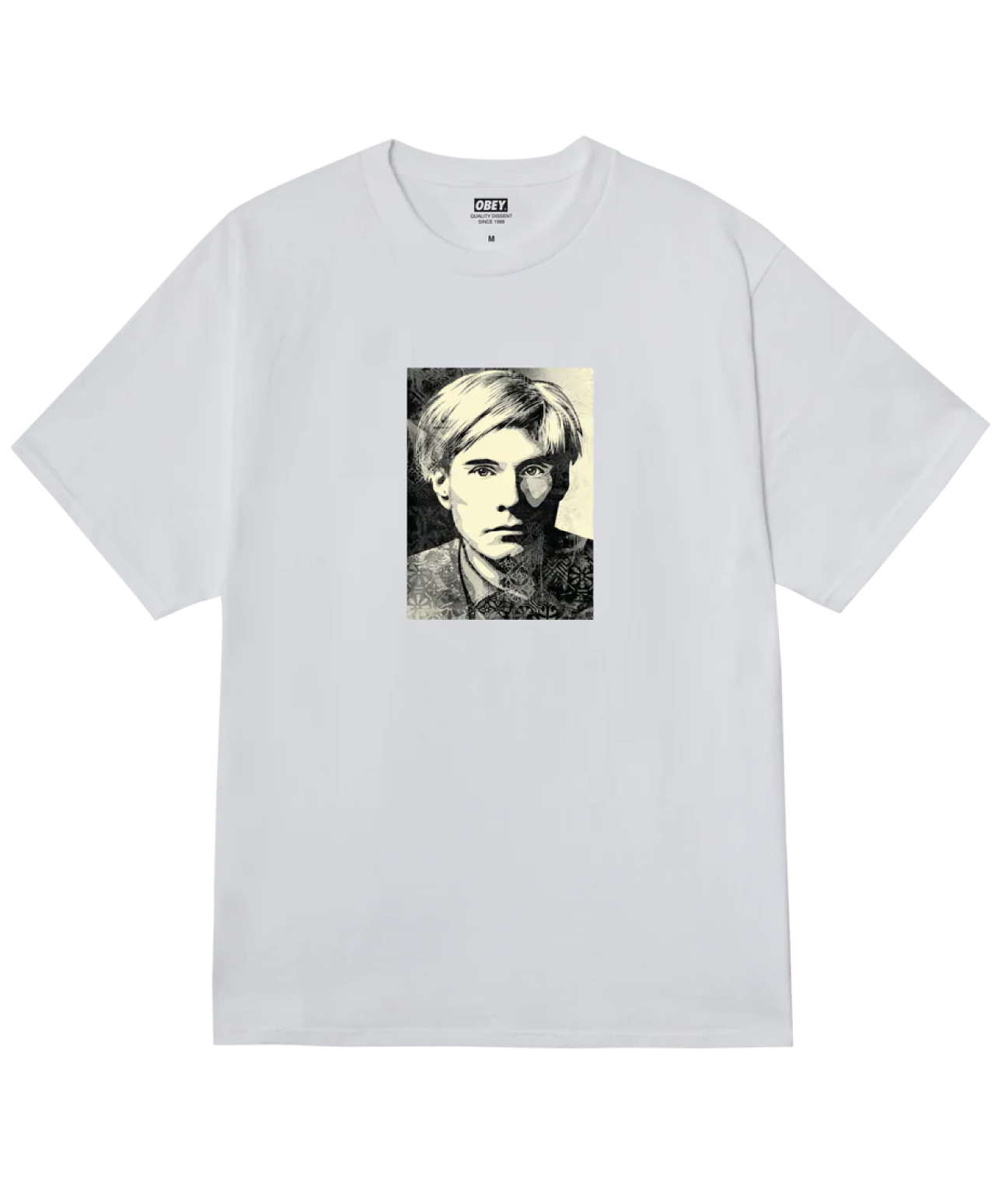OBEY WARHOL TEE WHITE