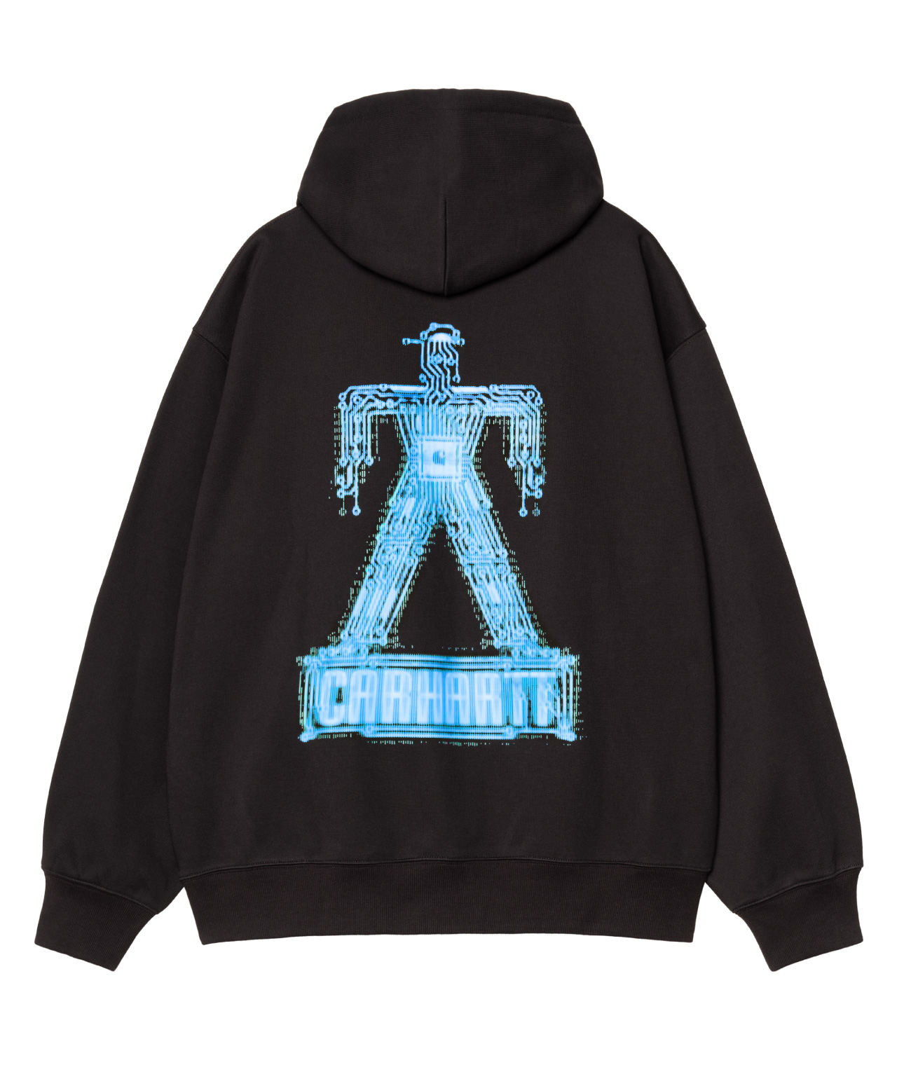 CARHARTT WIP ELECTRIC BOOGIE HOOD BLACK